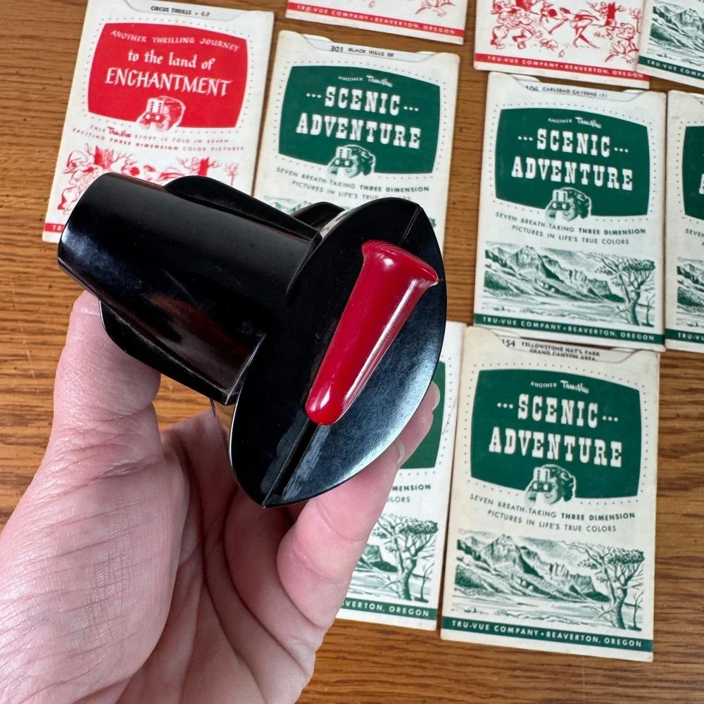1950's TruVue‎ View Master Circus Thrills Yosemite National Park Scenic Reels